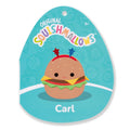 14-Inch Carl the Cheeseburger with Red and Blue Star Headband - 5
