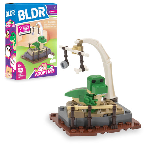 BLDR Adopt Me T-Rex & Neanderthal Crib Building Sets