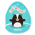 12-Inch Skyler the Black and White Skunk Bat - 5