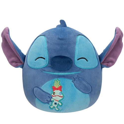 Squishmallows Disney 8" Stitch Holding Scrump Plush