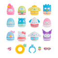 Squish-a-longs Hello Kitty and Friends Pool Party Mini-Squish + Accessory 12-Pack - 2