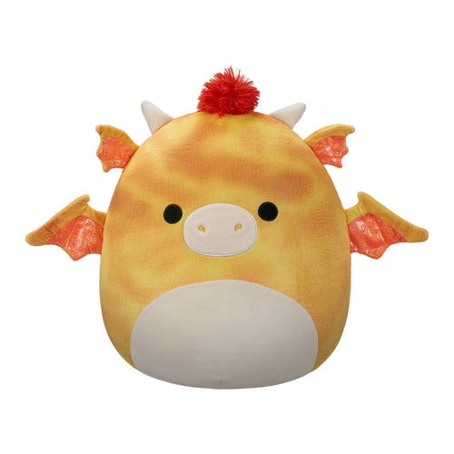 Squishmallows Dieric Yellow Dragon Plush – 16"