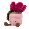 Greenhouse by Russ 12-Inch Pink Pot Succulent Plush - 2