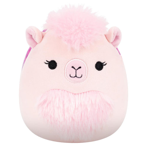 Squishmallows Carlee Light Pink Camel Plush with Fuzzy Belly 5"