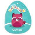 8-Inch Olivieri the Maroon Raccoon with Velvet Accents - 5