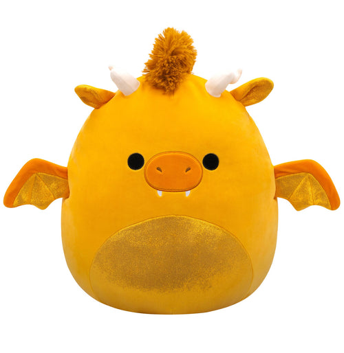 Squishmallows Mister Gold Dragon with Sparkle Belly Plush 24"
