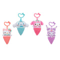 Hello Kitty and Friends 4-Pack Ice Cream Clip-On Plush - 1