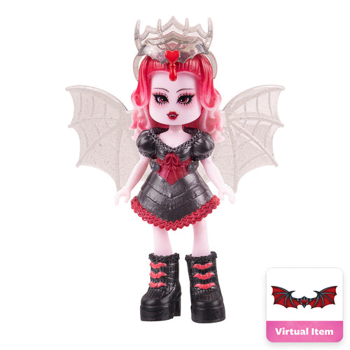 Royale High Dark Fairy 3-Inch Fashion Doll Toy Playsets, Series 1
