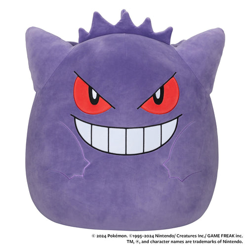 Squishmallows Pokémon Gengar Plush 20"