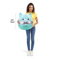20-Inch Svetlana the Teal Caticorn Mermaid - 7
