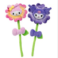Hello Kitty and Friends 14-Inch Plush Flower 2-Pack - My Melody & Kuromi - 2