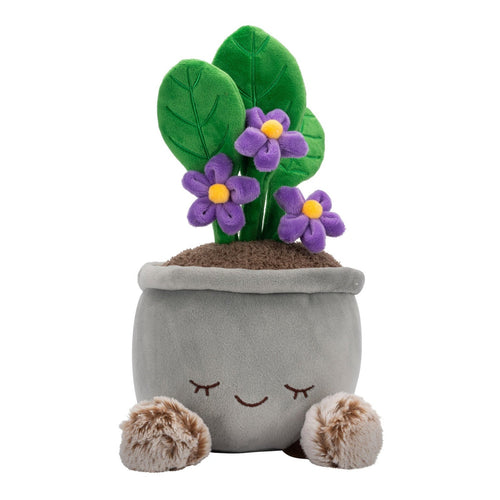 Greenhouse by Russ African Violet Plant Plush | 12-Inch