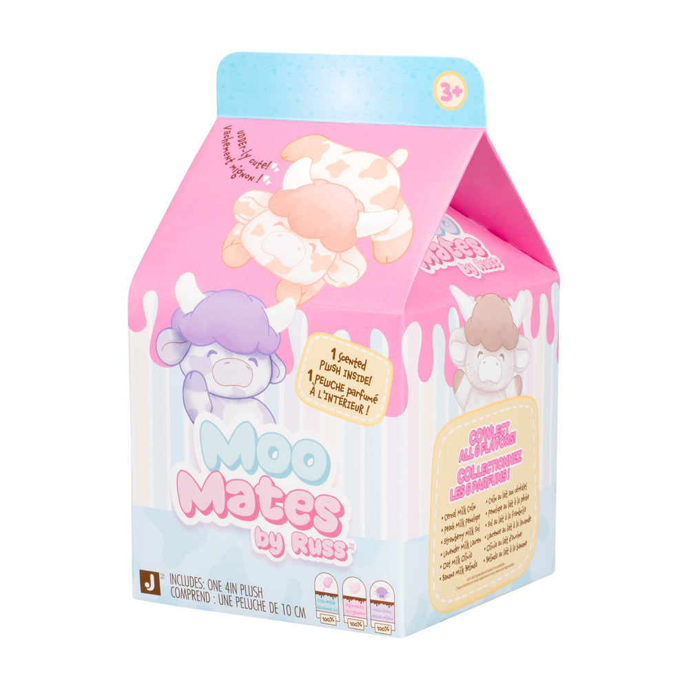 MooMates Milks by Russ 4-Inch Scented Mini Moo Blindbox - Includes 1 Surprise Plush