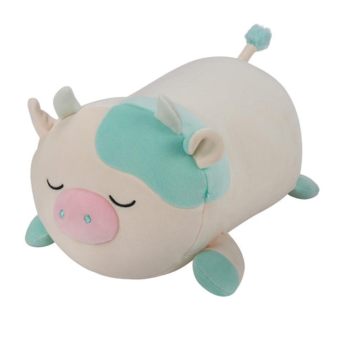 Sleepamallows Belana Aqua Cow Plush 12"