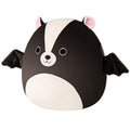 12-Inch Skyler the Black and White Skunk Bat - 2