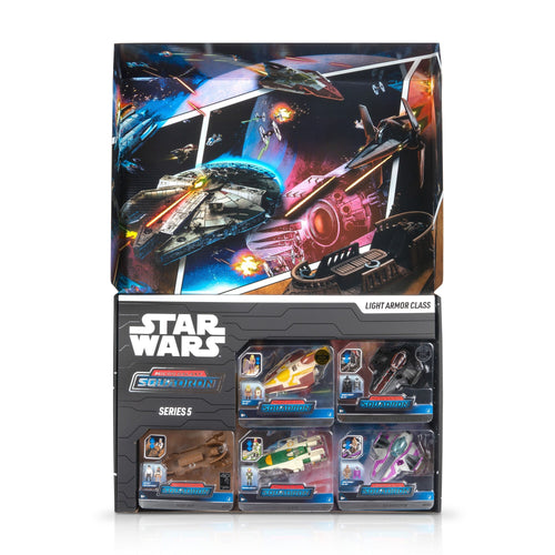 Vault Star Wars Micro Galaxy Squadron Light Armor Class Collection (Series 5) includes Rare and Chase Vehicles Action & Toy Figures