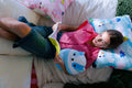 “On Cloud 9” Blue SquishPillow Pillowcase (Standard Size) - 6
