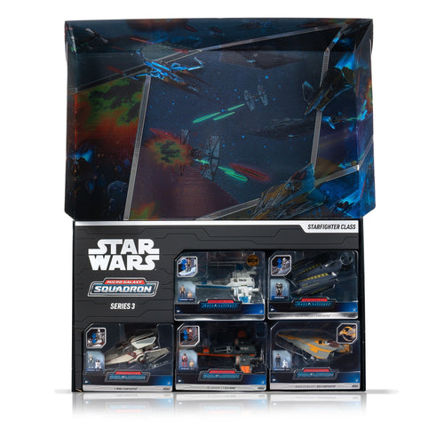 Vault Star Wars Micro Galaxy Squadron Star Wars Starfighter Class Series 3 Box Set Action & Toy Figures