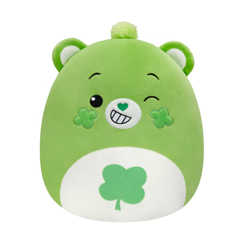 Squishmallows Care Bears Good Luck Bear Plush 12"