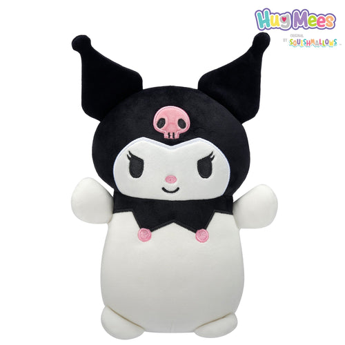 HugMees Squishmallows Hello Kitty and Friends Kuromi Plush — 10"