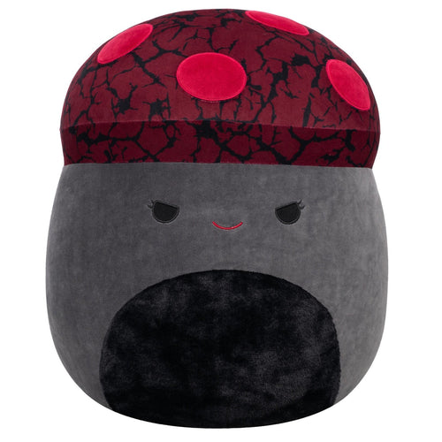 Squishmallows Gert Maroon & Black Mushroom Plush 20"