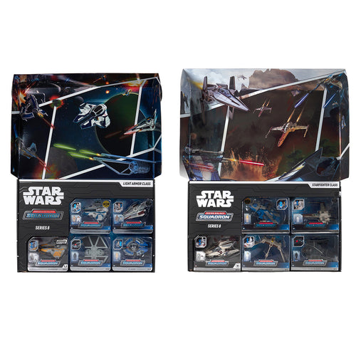 Vault Star Wars Micro Galaxy Squadron Series 8 Starfighter and Light Armor Class Bundle Action & Toy Figures