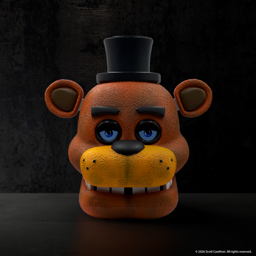 Vault Five Nights at Freddys Five Nights at Freddy’s Deluxe Collector Freddy Helmet – Costume Accessories