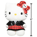 Hello Kitty and Friends Series 2 - Hello Kitty 8-Inch Red Punks Plush - 5