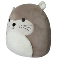 14-Inch Rie Light Brown Otter with Fuzzy Ears - 2