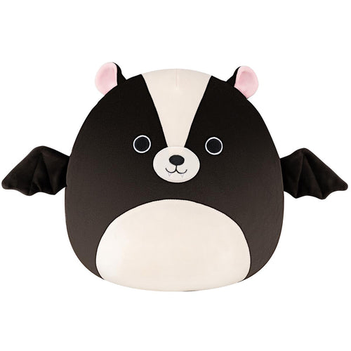 Squishmallows 12" Skyler the Black and White Skunk Bat Plush