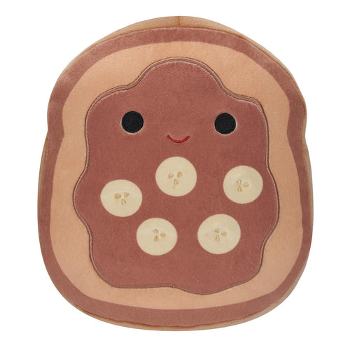 Squishmallows Danilo Chocolate Banana Toast Plush 8"