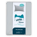 “Solid Slumber” Light Grey SquishPillow Pillowcase (Standard Size) - 3