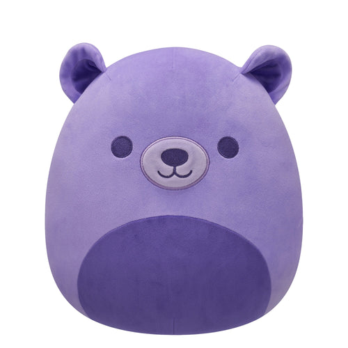 Squishmallows Purpo Neon Purple Bear Plush 12"