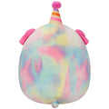 12-Inch Delenne the Rainbow Tie-Dye Dog With Party Hat - 4