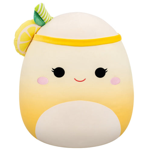 Squishmallows Medina Yellow Lemonade Slushie with Lemon Plush 20"