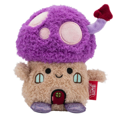 BumBumz Mushroom Cottage Chris Plush 4.5"