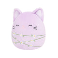 8-Inch Mak the Lavender Cat Wrapped with Flower Stems - 2
