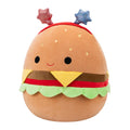 14-Inch Carl the Cheeseburger with Red and Blue Star Headband - 2