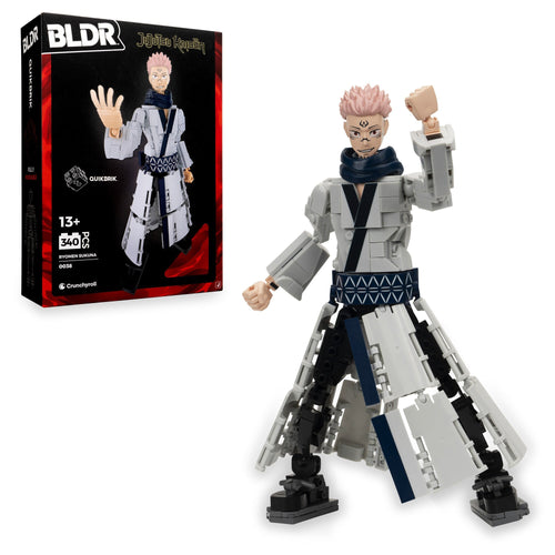 BLDR Jujutsu Kaisen Ryomen Sukuna Building Sets 340 piece Figure
