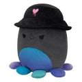 8-Inch Yoko the Charcoal Grey Octopus with Bucket Hat - 2