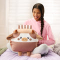 Russ 14-Inch Chocolate Milk Box Cow Plush - 5
