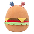 14-Inch Carl the Cheeseburger with Red and Blue Star Headband - 4