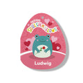 12-Inch Ludwig the Teal Frog Holding Rose - 5