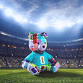 FIFA World Cup 2026 10-Inch Colorful Bear Plush - 3