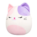 8-Inch Nell the Pink And Purple Calico Cat - 2