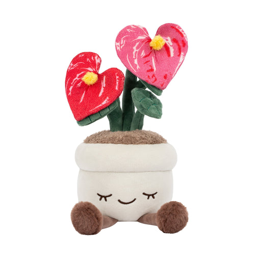 Greenhouse by Russ Flamingo Flower Plant Plush | 12-Inch