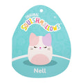 8-Inch Nell the Pink And Purple Calico Cat - 5