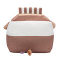 Russ 14-Inch Chocolate Milk Box Cow Plush - 3