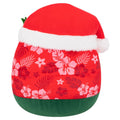 14-Inch Nick the Santa Claus in Red Hawaiian Shirt - 4