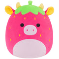 12-Inch Cleary the Hot Pink Strawberry Cow - 1